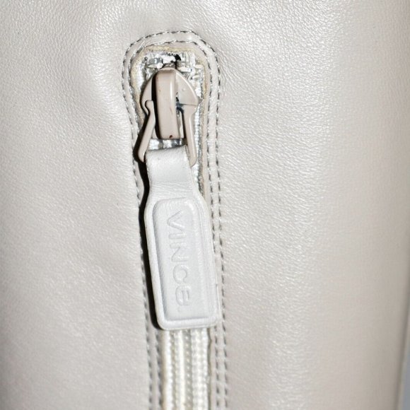 $800 Vince Nissa SLEEK LEATHER OVER THE KNEE BOOT OPALINE 7 (ME18) - Picture 6 of 9